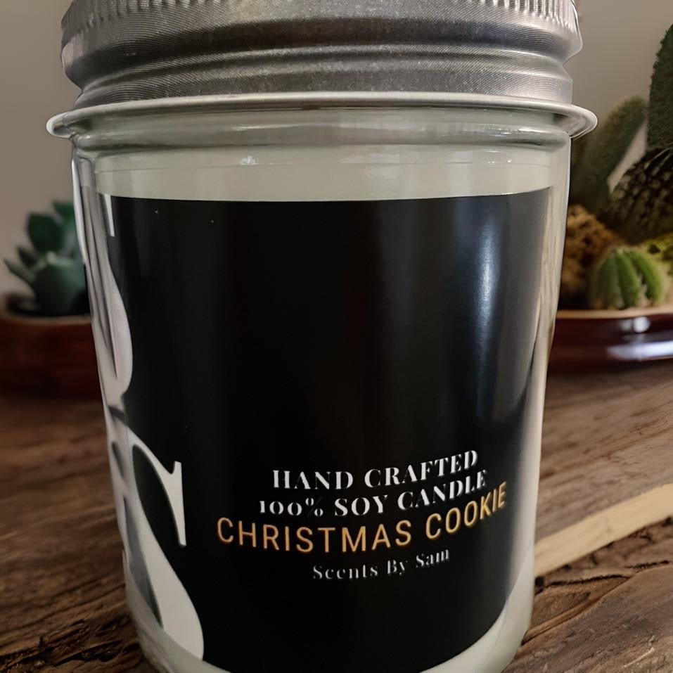 Christmas Cookie 100% Soy Candle - Scents by Sam